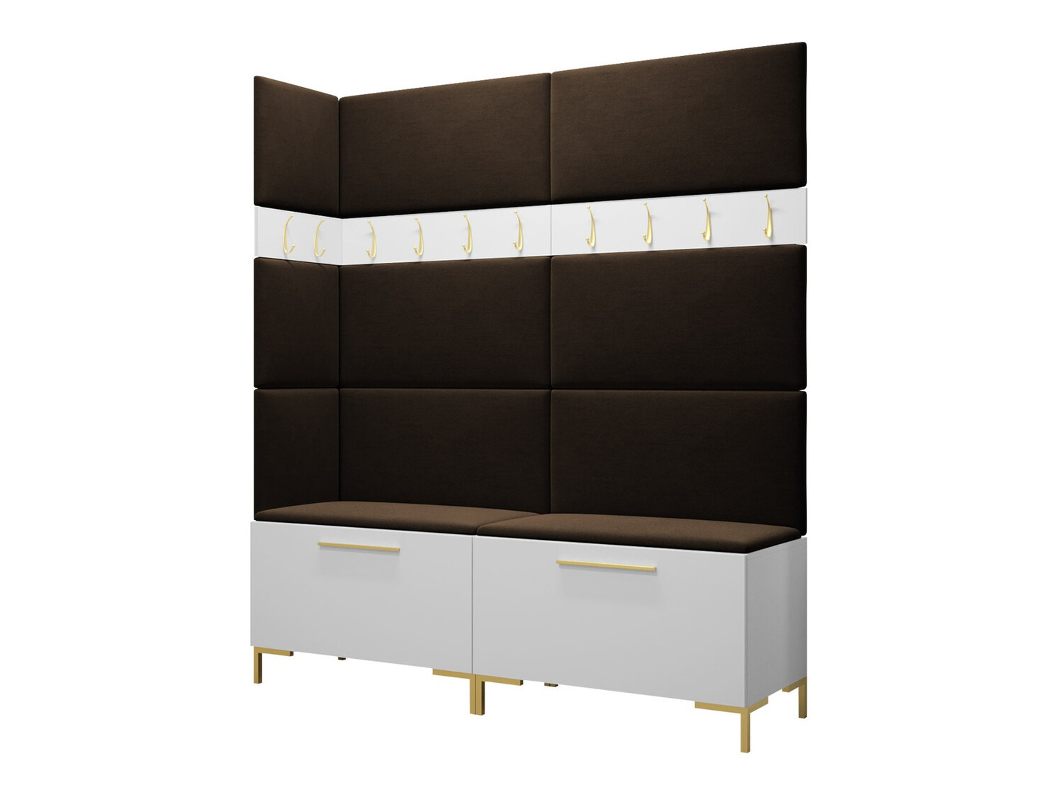 Priekšnama komplekts Tivsoa 104 (Balts)