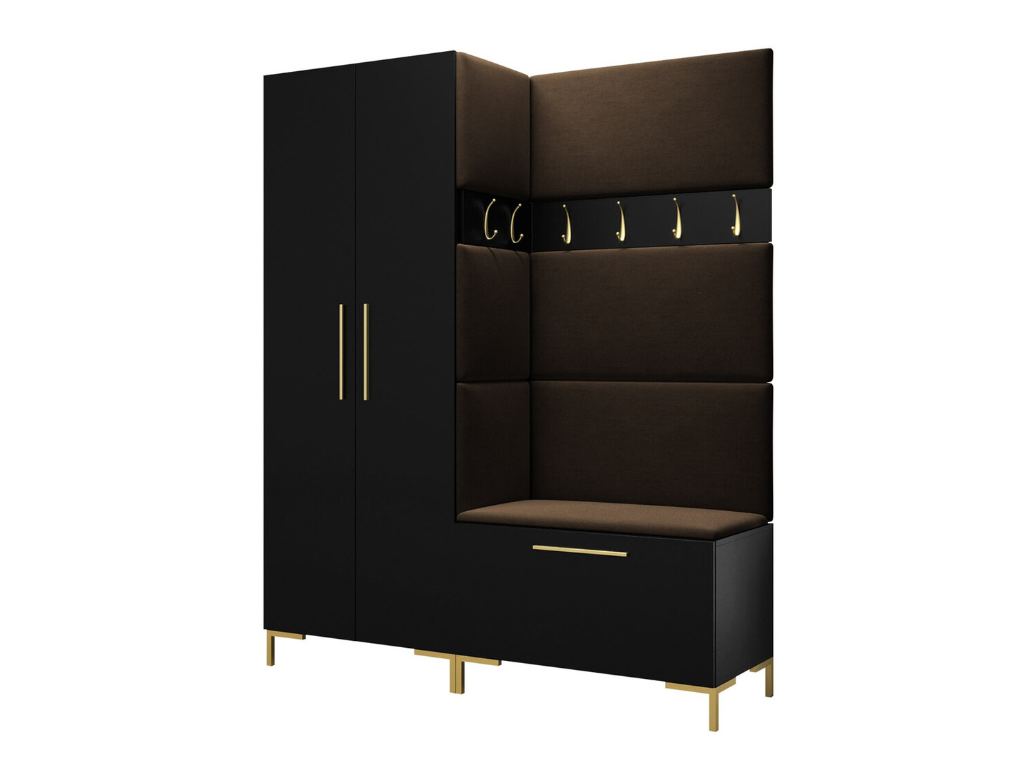 Прихожая Tivsoa 100 (Чёрный)