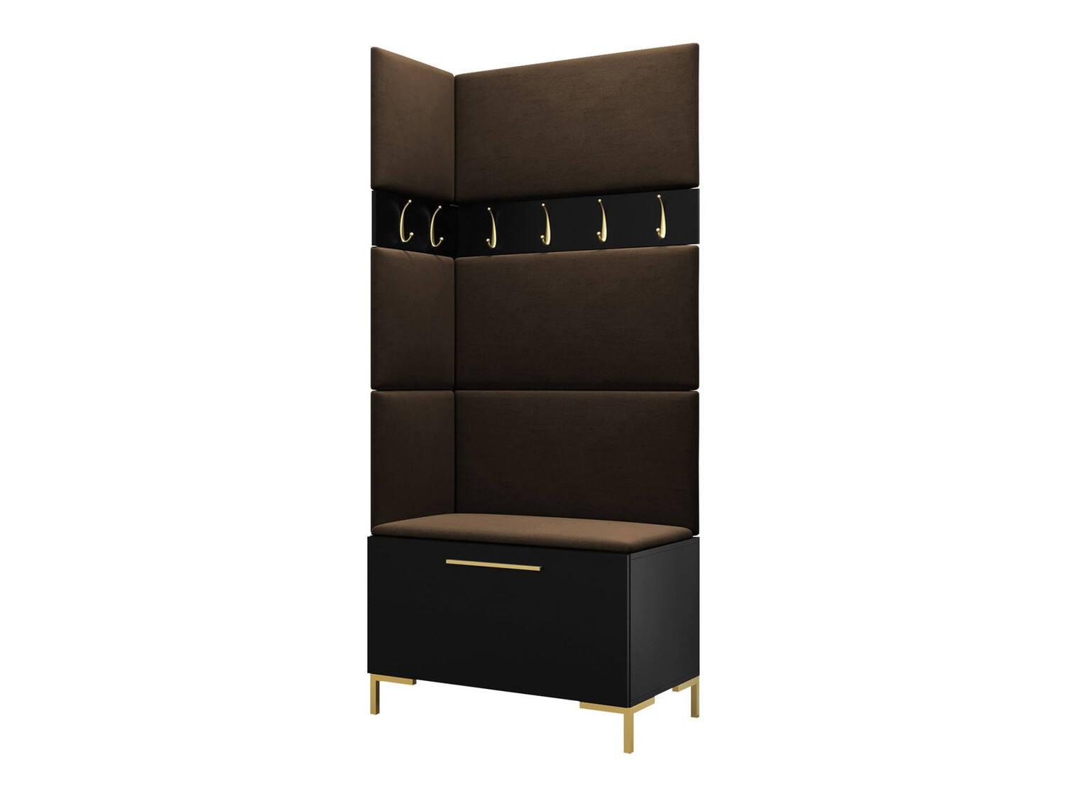 Прихожая Tivsoa 103 (Чёрный)