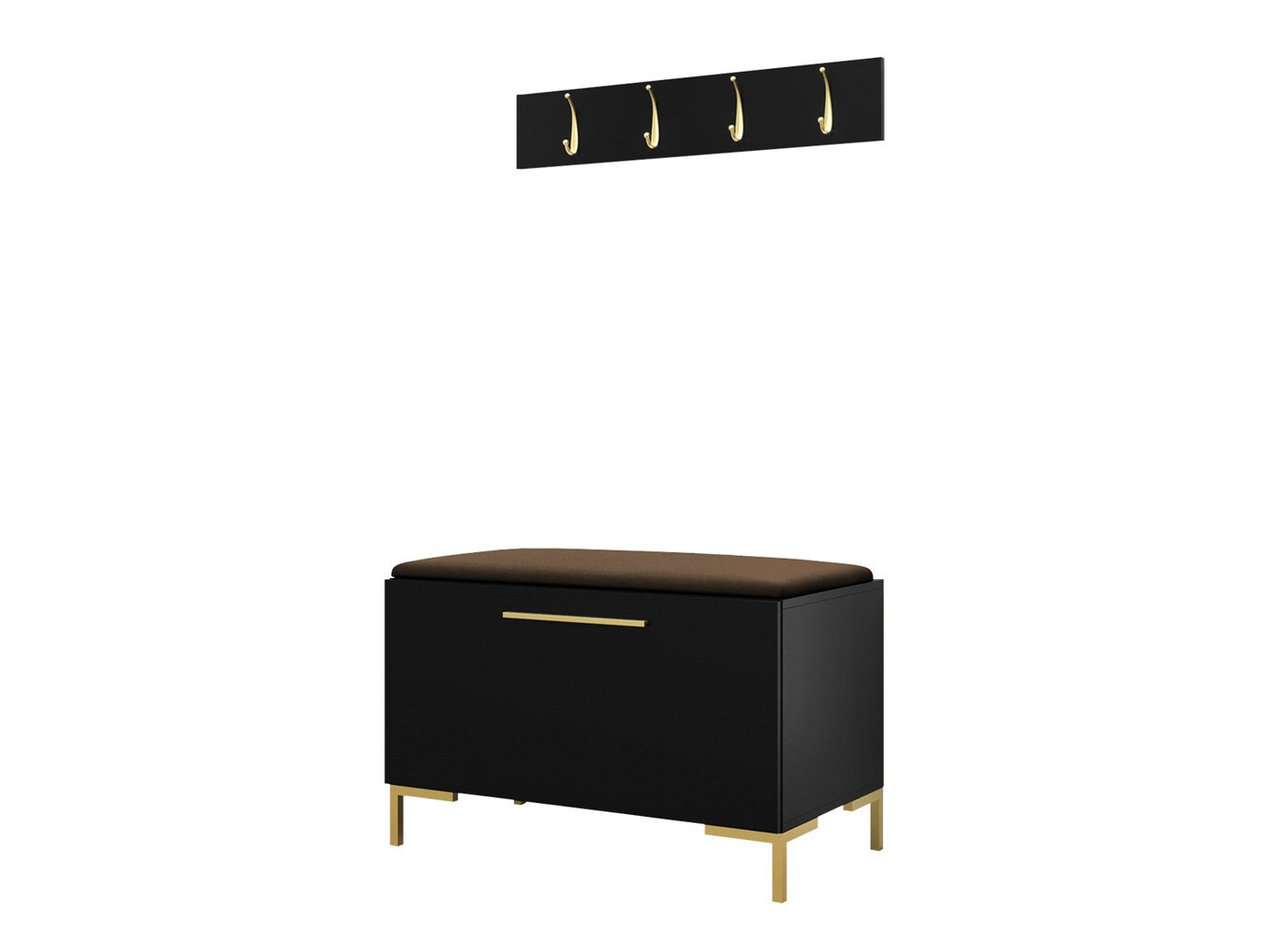 Прихожая Tivsoa 108 (Чёрный)