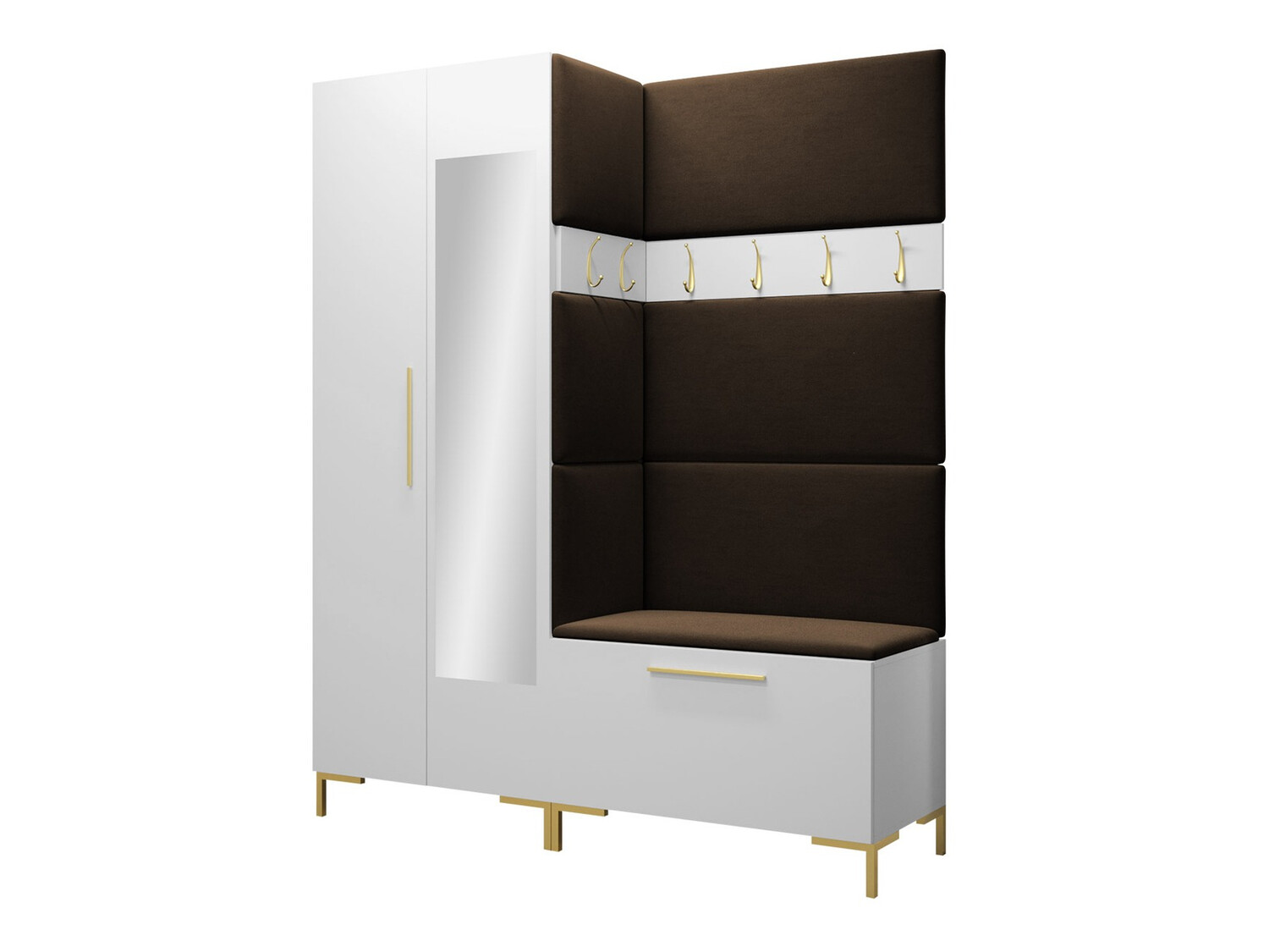 Priekšnama komplekts Tivsoa 107 (Balts)