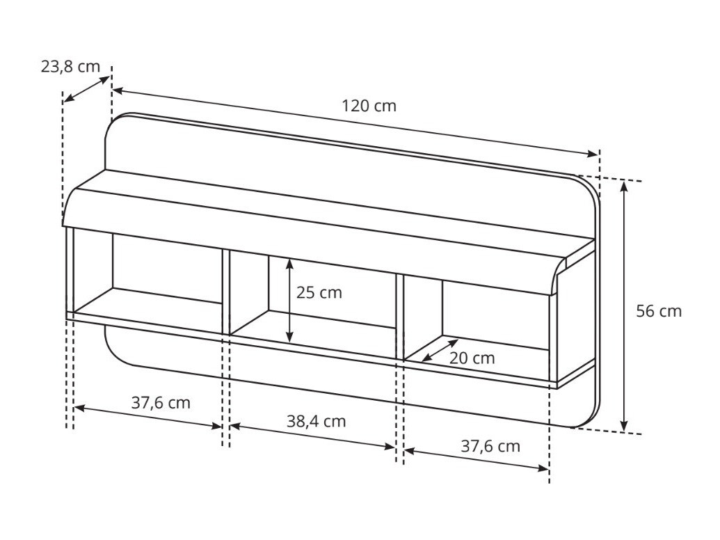 Piekarams plaukts Evarleve 102