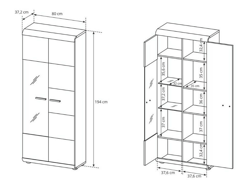 Стеллаж Evarleve 105
