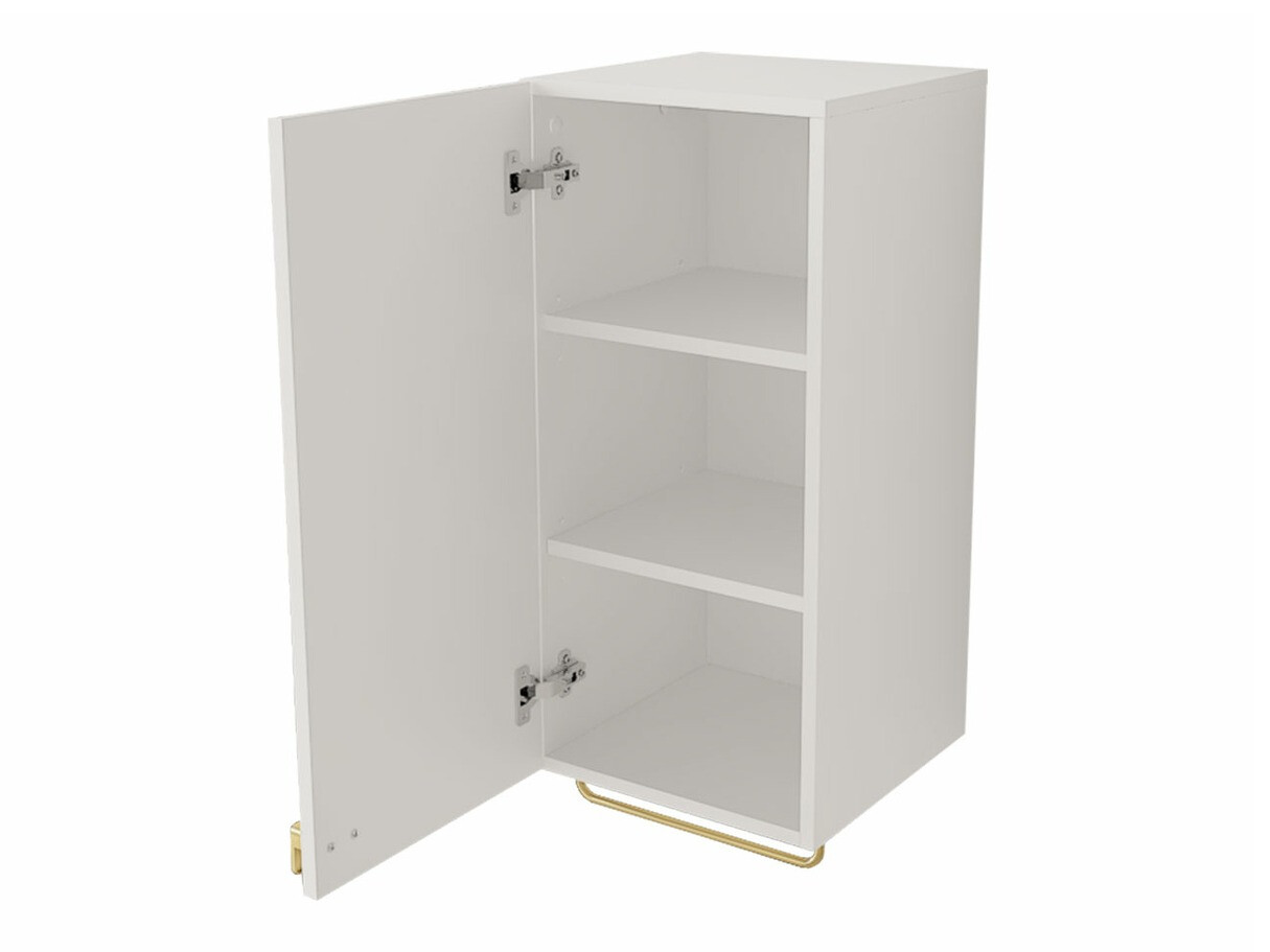 Piekarams vannas istabas skapītis Orlvera 101 (Pelēks)