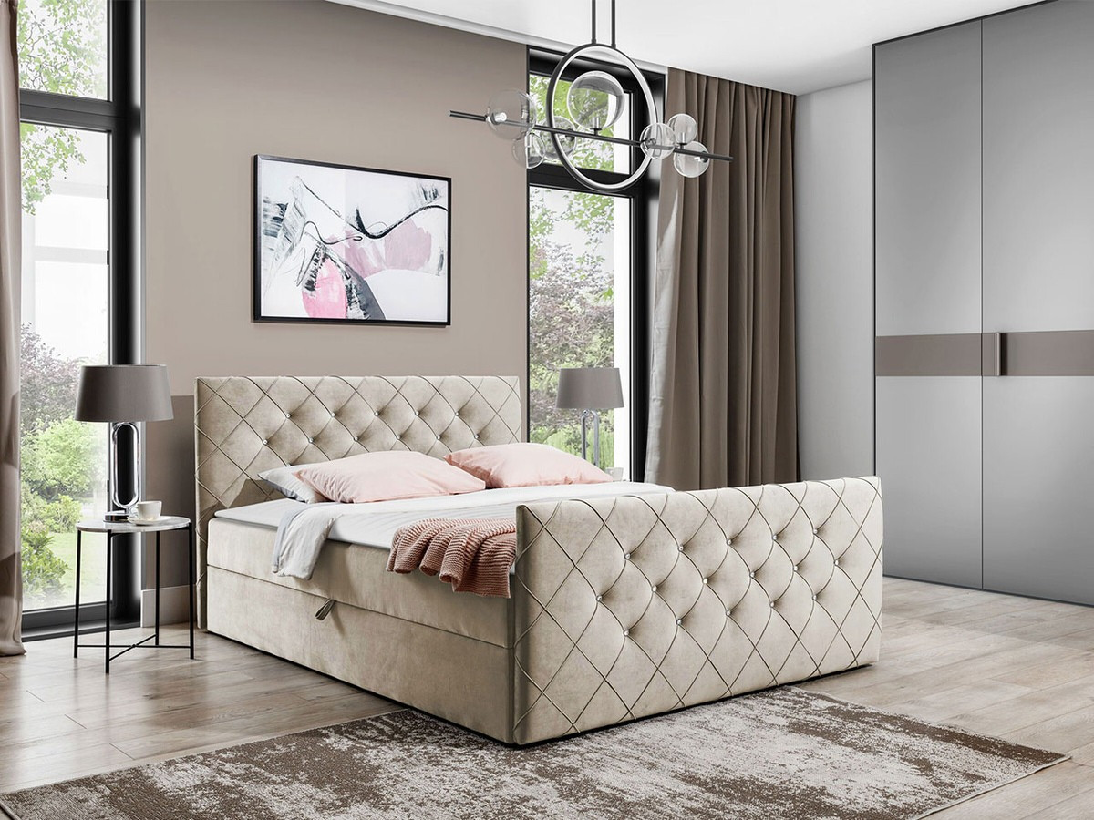 Kontinentālā gulta Carmen (Amor Velvet 4303)
