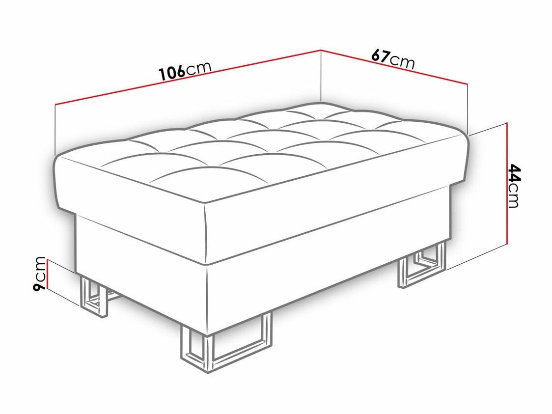 Mīkstais sols Comfivo 237 (Magic Velvet 2227)
