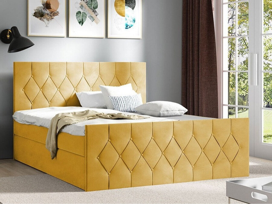 Континентальная кровать Baltimore 161 (Mikrofaza 07)