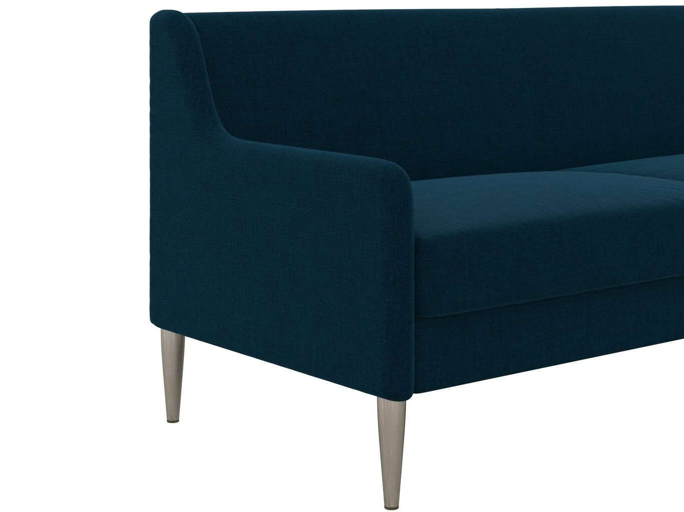 Dīvāns CosmoLiving by Cosmopolitan 124 (Zils + Sudraba)