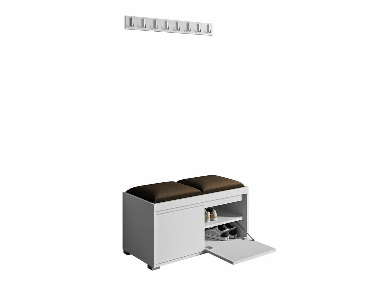 Priekšnama komplekts Comfivo 386 (Balts + Manila 04)