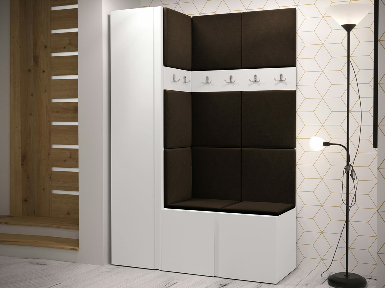 Priekšnama komplekts Hartford 471 (Balts)