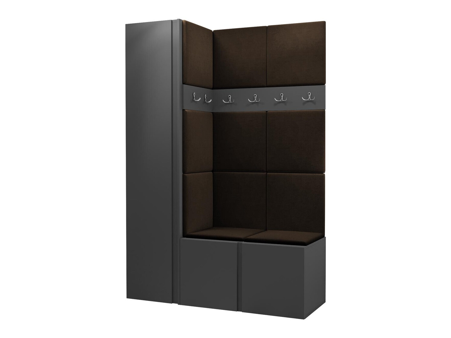 Priekšnama komplekts Hartford 471 (Grafīts)