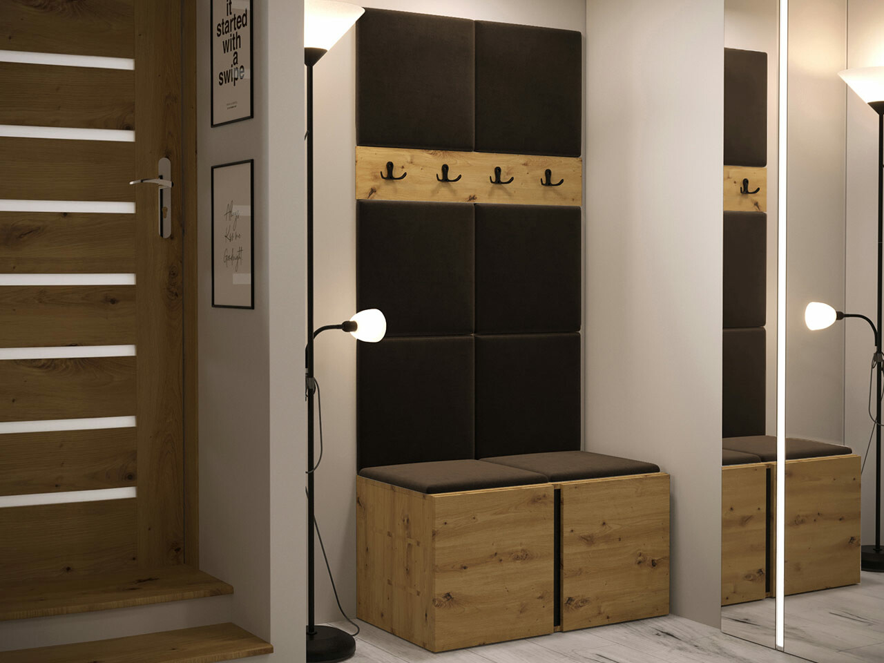 Прихожая Hartford 267 (Artisan дуб)