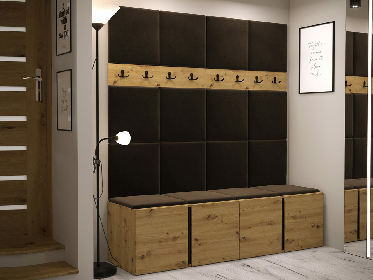 Прихожая Hartford 268 (Artisan дуб)