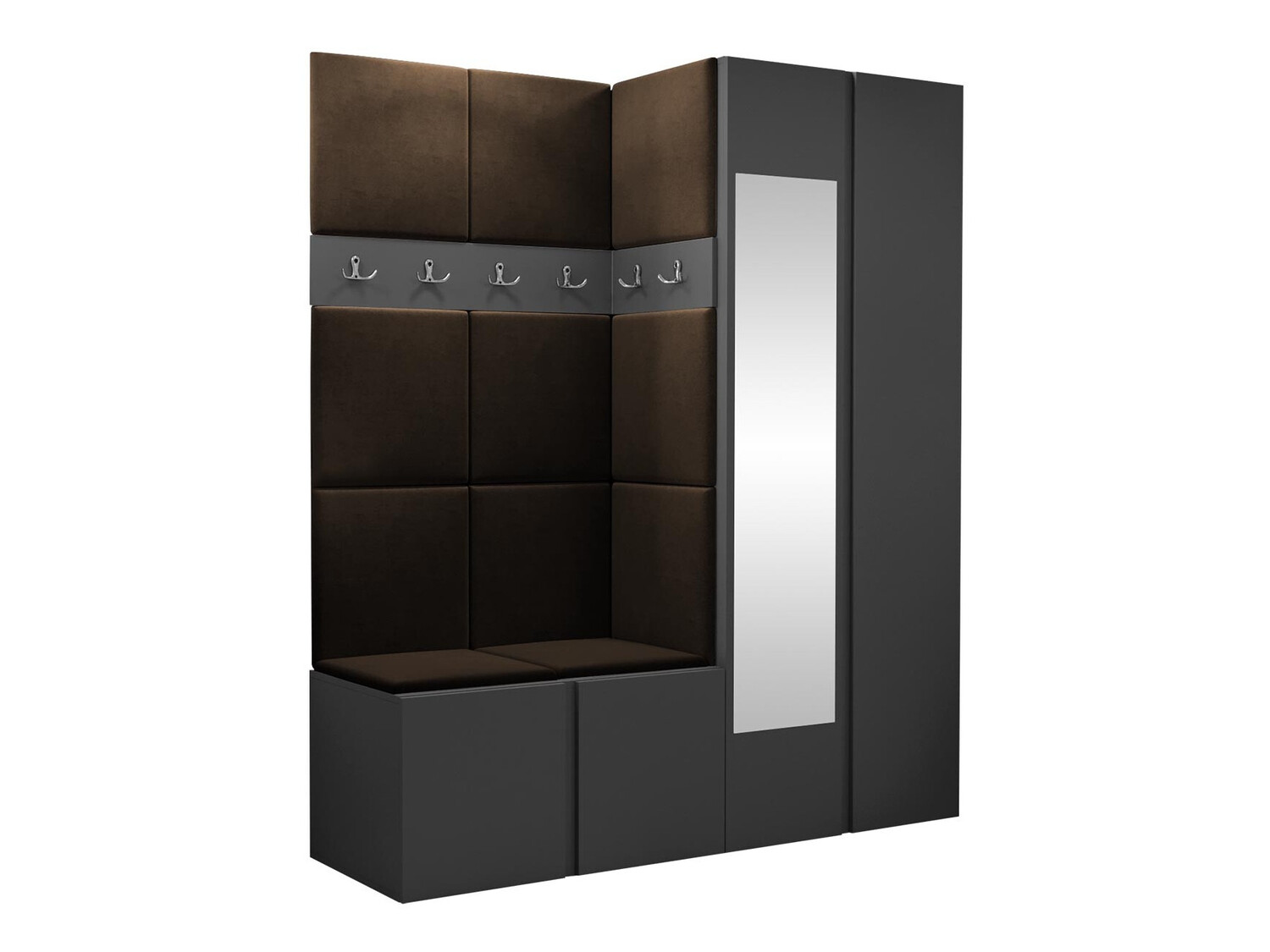 Прихожая Hartford 278 (Графит)