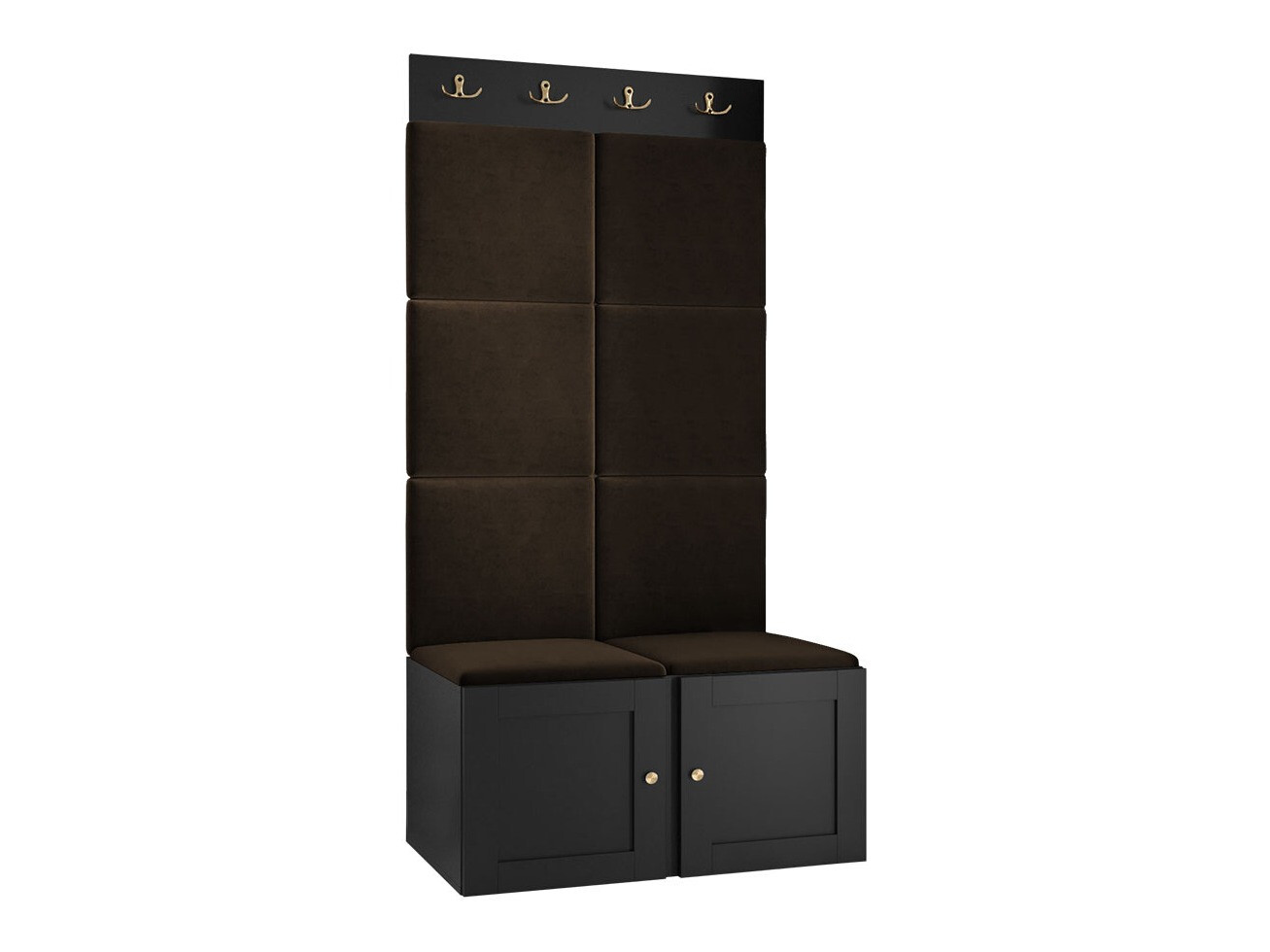 Priekšnama komplekts Hartford 375 (Melns)