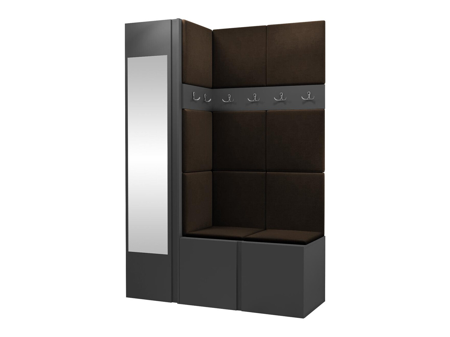 Прихожая Hartford 277 (Графит)