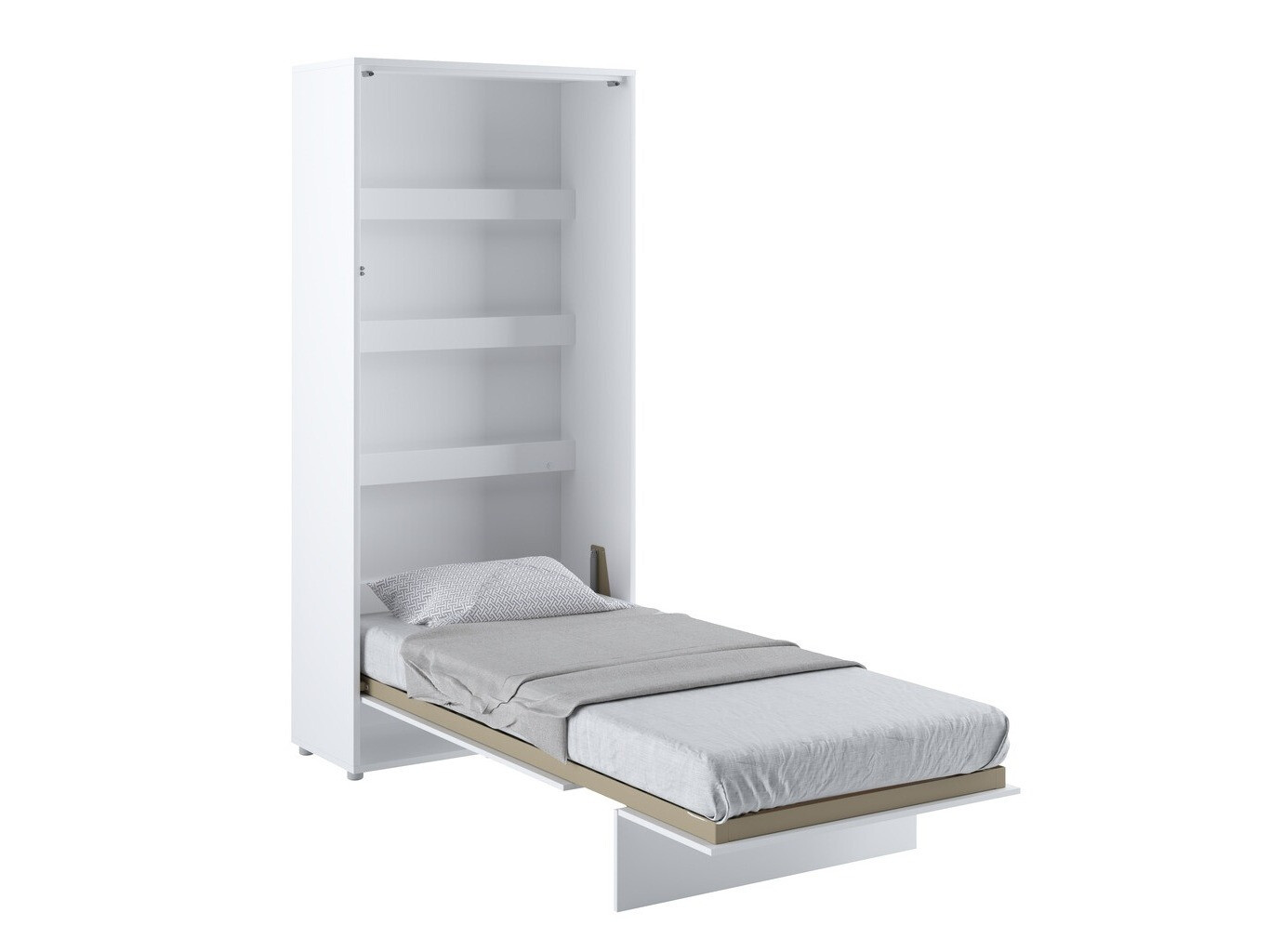 Sienas gulta Concept Pro Lenart (Balts + Glancēts balts)