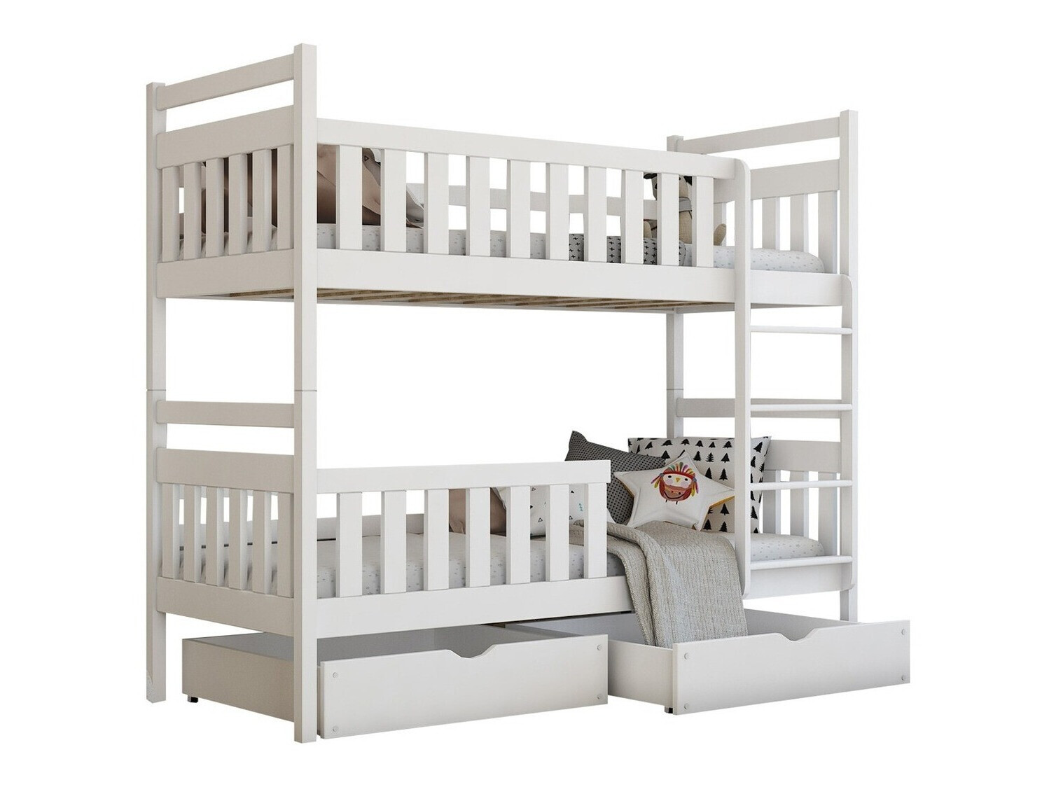 Двухъярусная кровать Vista 100 (Белый)