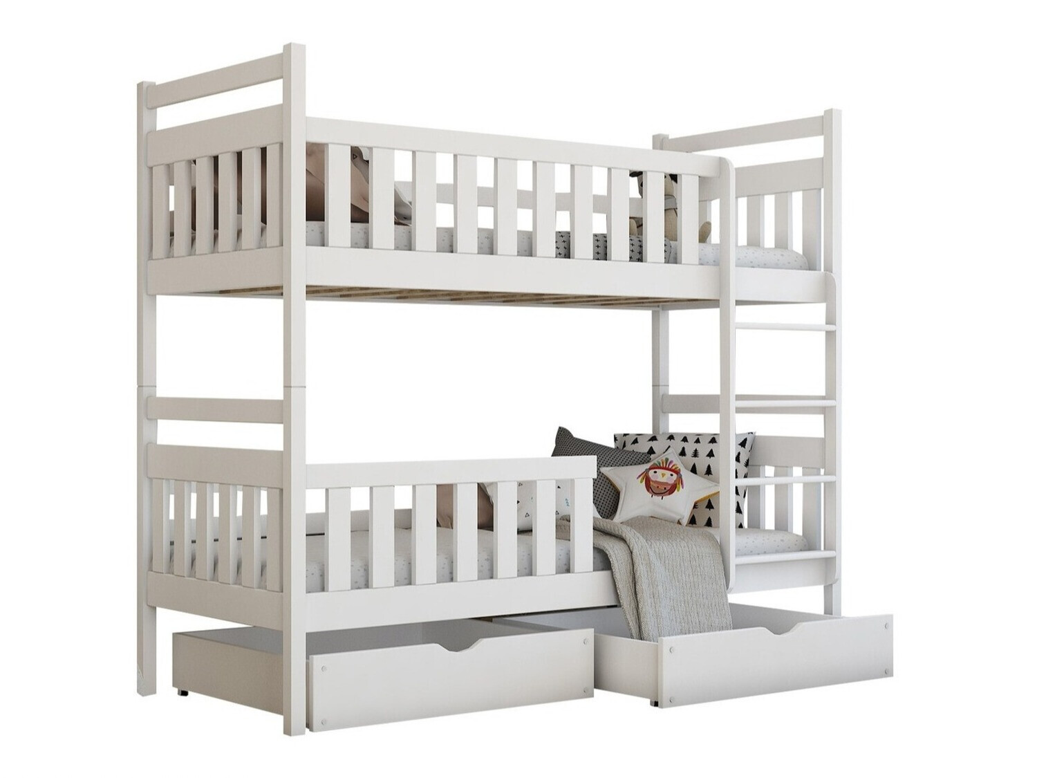 Двухъярусная кровать Vista 100 (Белый)