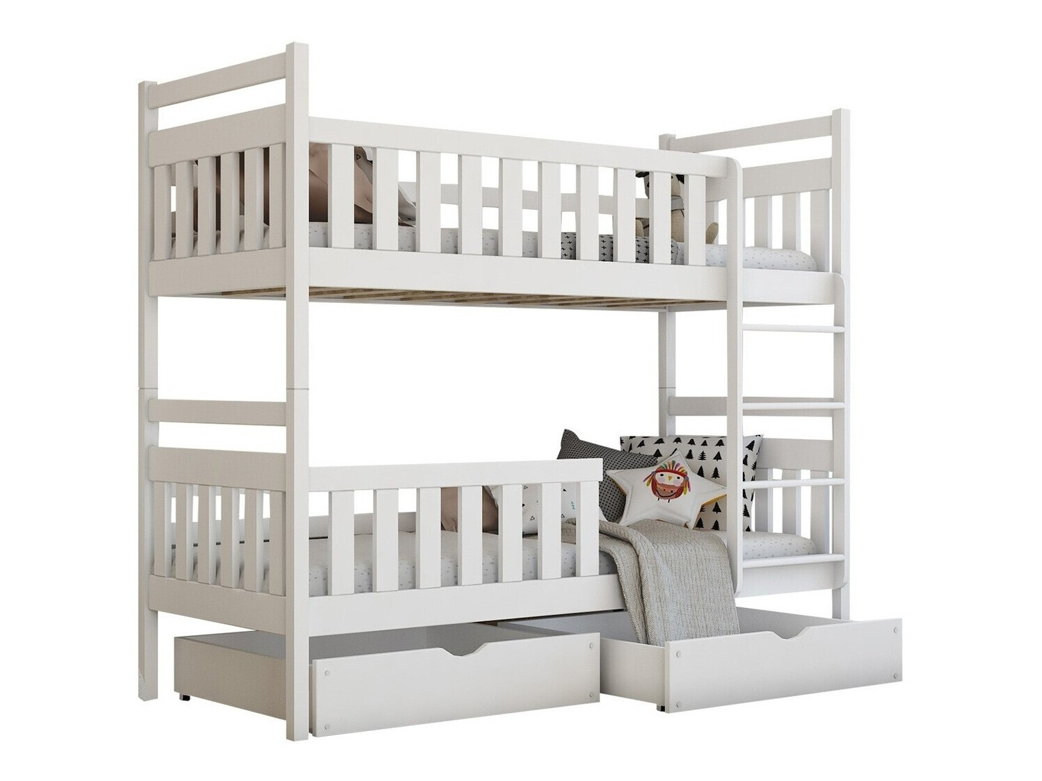 Двухъярусная кровать Vista 100 (Белый)