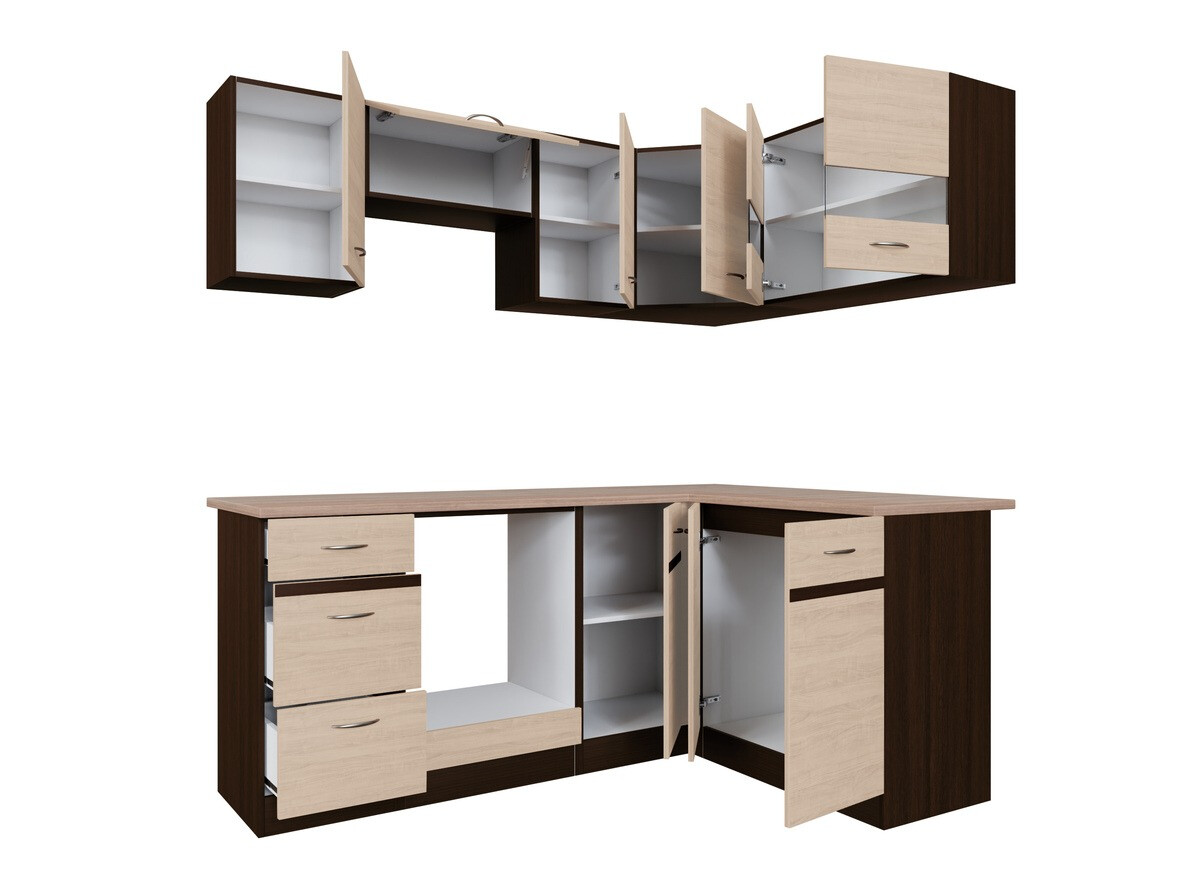 Moduļu virtuves komplekts Eli Light 115