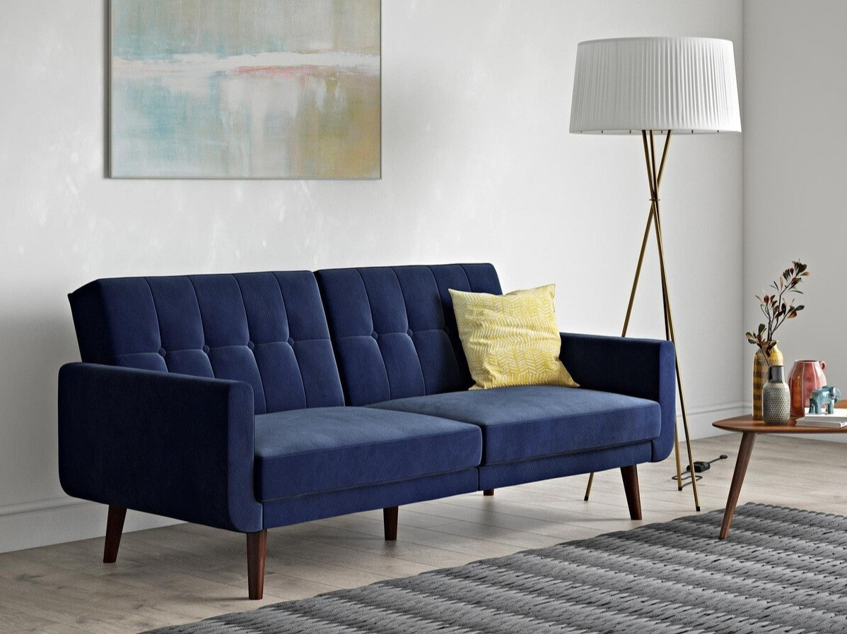 Диван-кровать Tulsa 117 (Темно-синий)