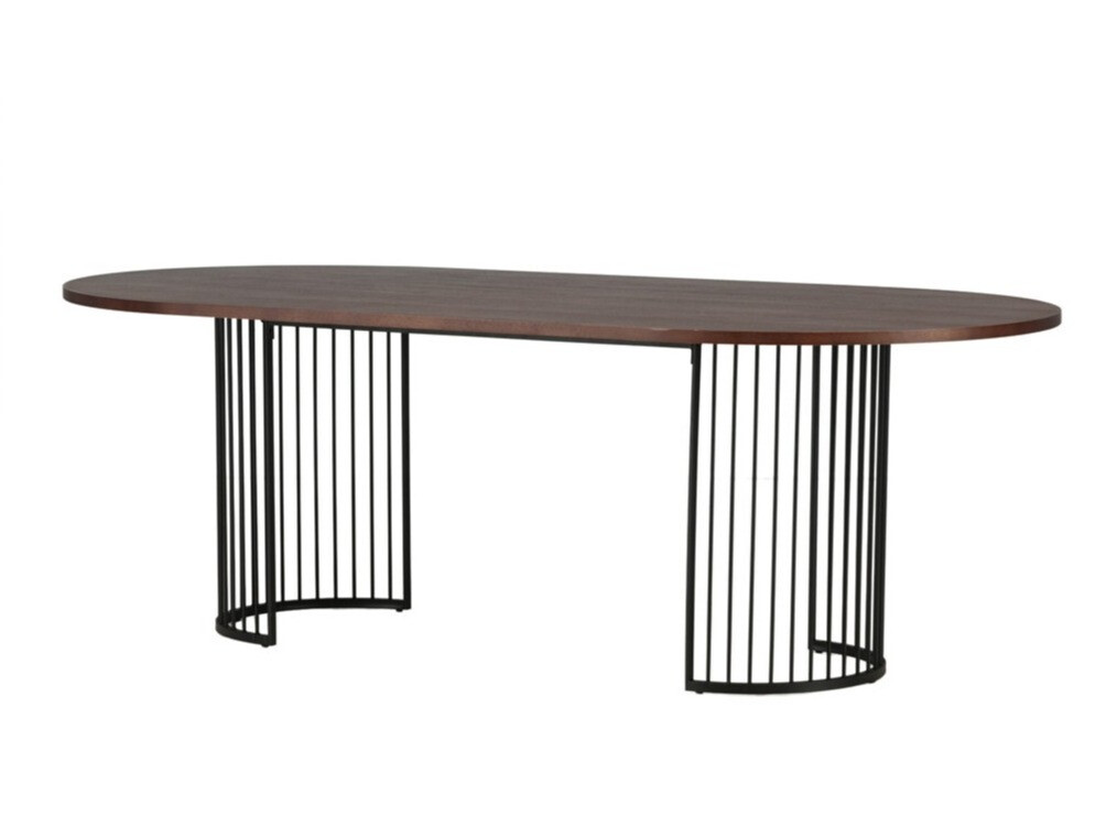 Cтол Dallas 3276 (Орех + Чёрный)