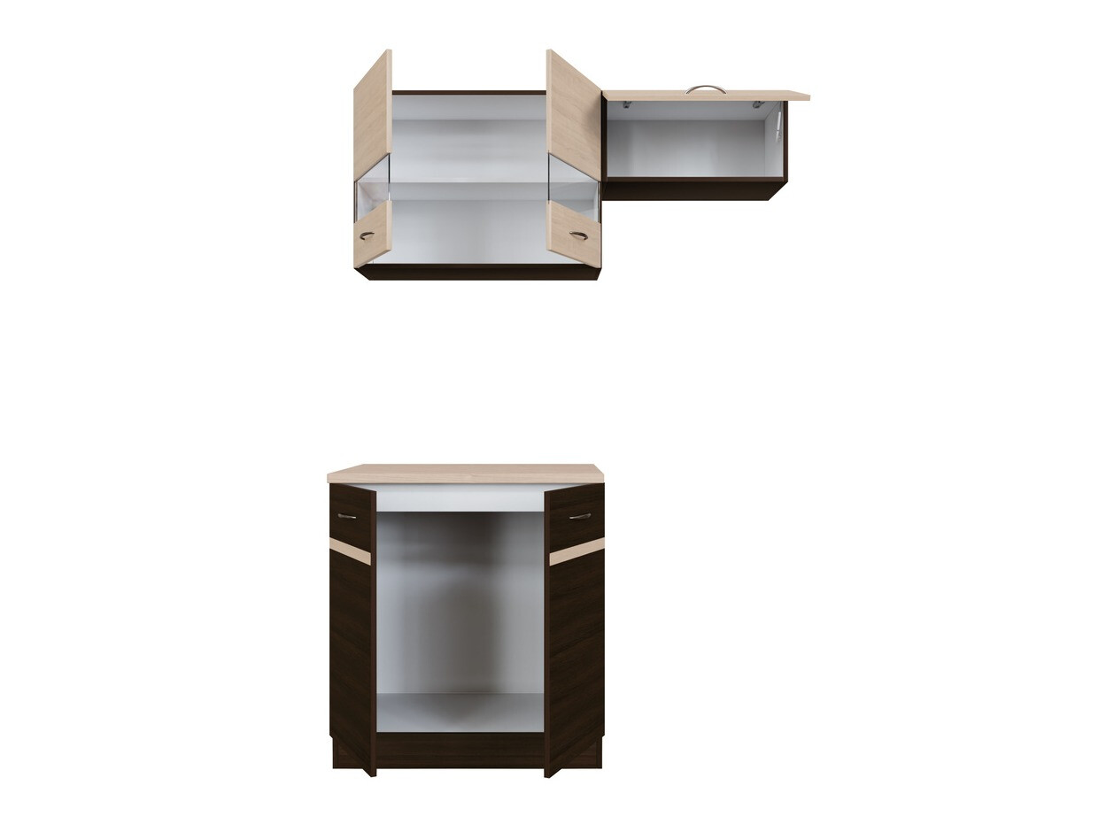 Модульный кухонный гарнитур Eli Dark 116