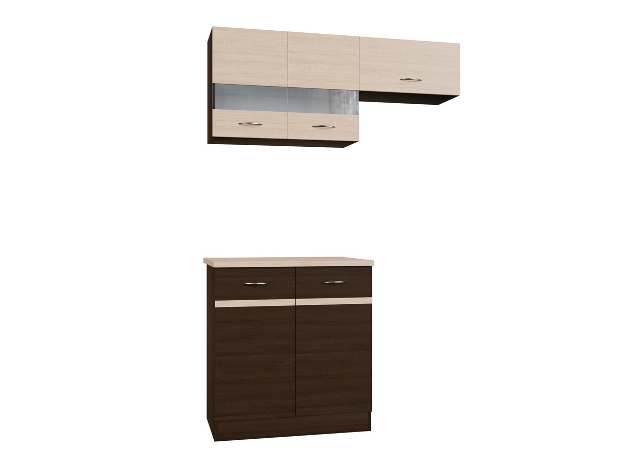 Moduļu virtuves komplekts Eli Dark 116