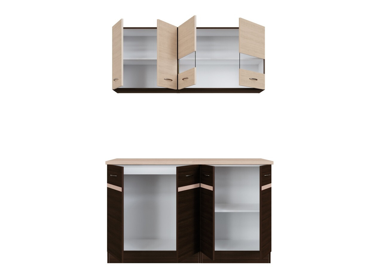 Moduļu virtuves komplekts Eli Dark 117