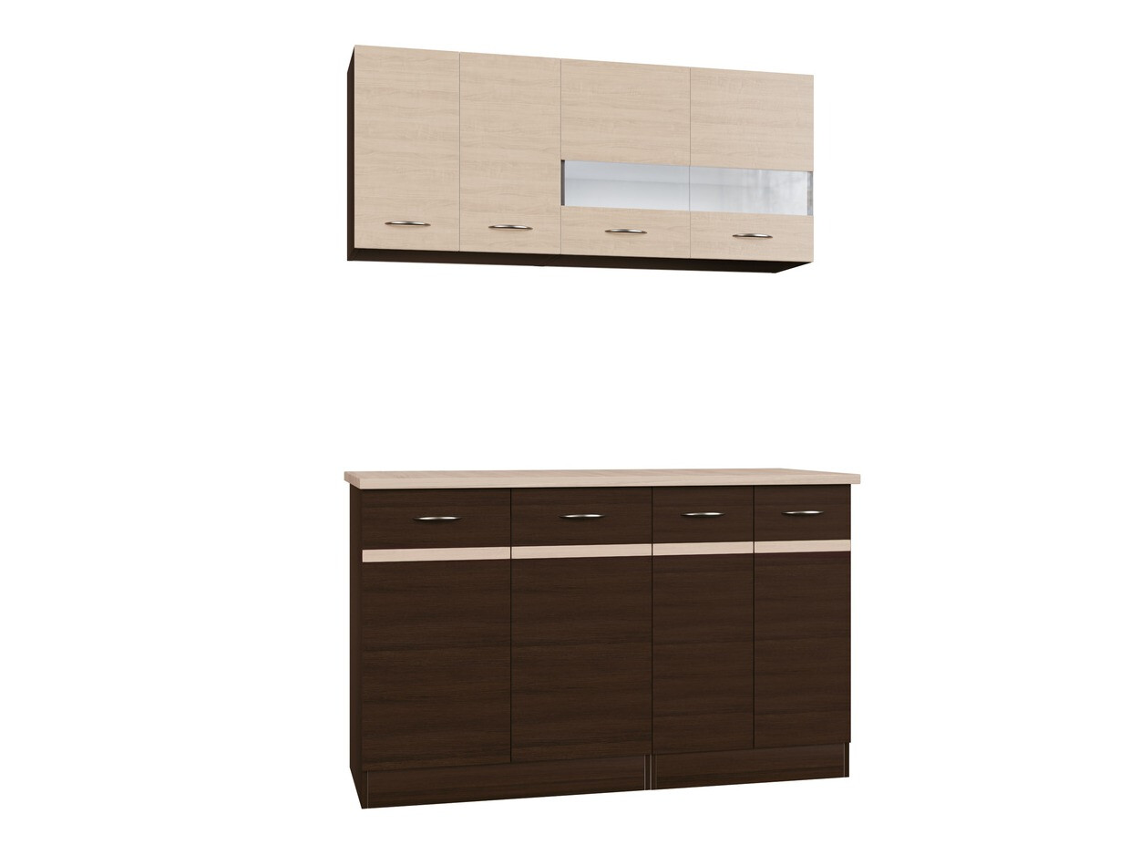 Moduļu virtuves komplekts Eli Dark 117