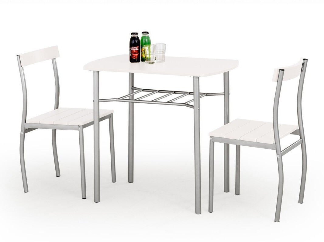 Ēdamistabas komplekts Houston 127 (Balts)