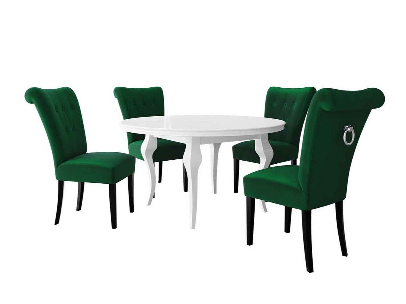 Ēdamistabas komplekts Racine 143 (Sudraba)