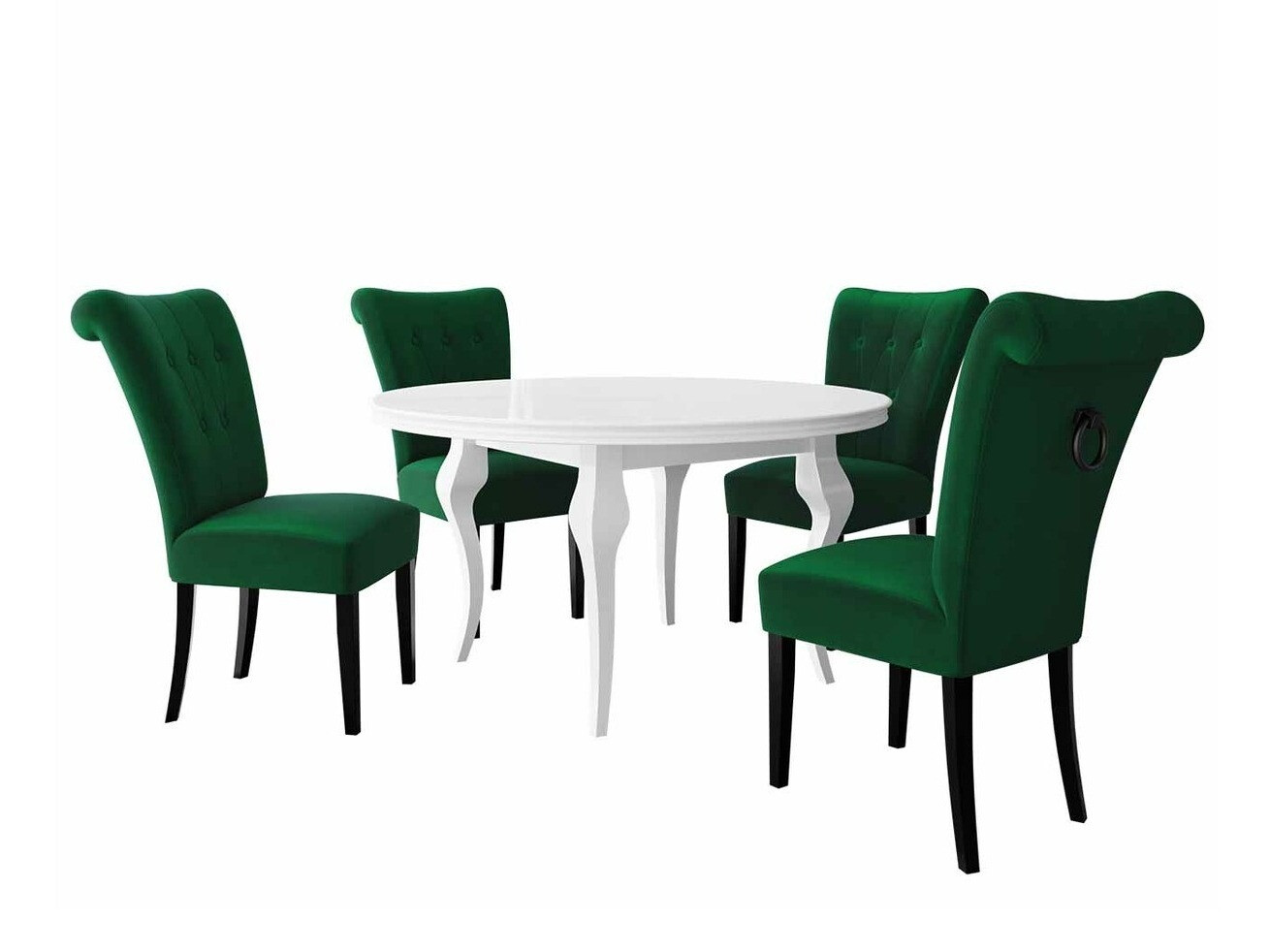 Обеденный гарнитур Racine 143 (Чёрный)