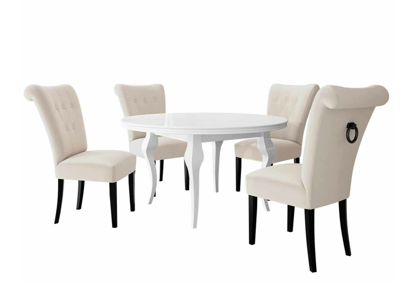 Обеденный гарнитур Racine 143 (Чёрный)