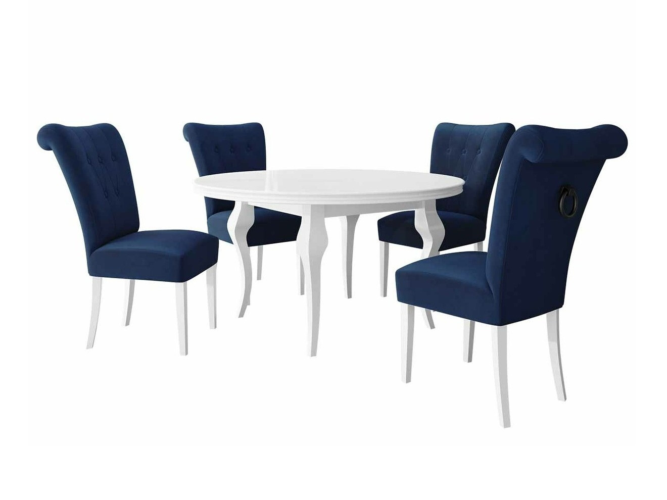 Ēdamistabas komplekts Racine 142 (Melns)