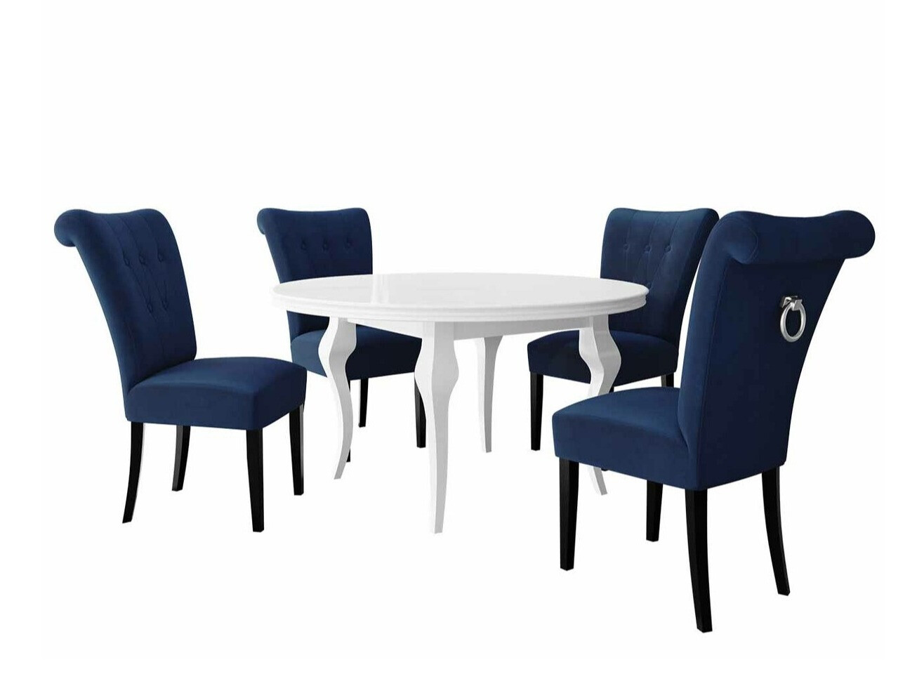 Ēdamistabas komplekts Racine 142 (Sudraba)