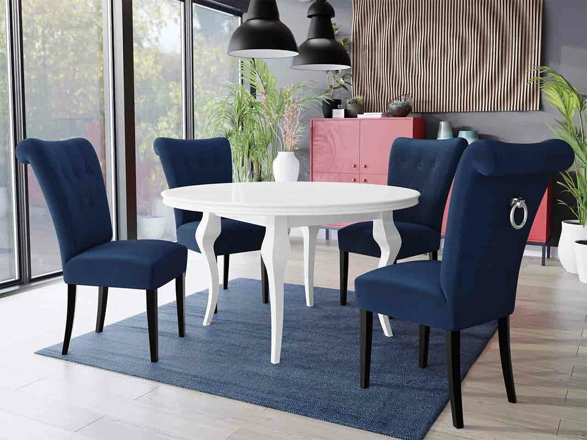 Ēdamistabas komplekts Racine 142 (Sudraba)