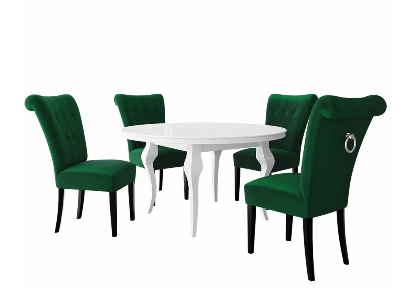 Ēdamistabas komplekts Racine 142 (Sudraba)