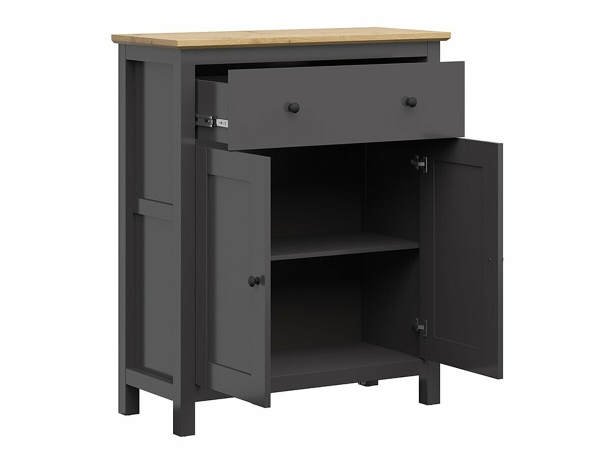 Kомод Sordoro 126 (Графит + Artisan дуб)