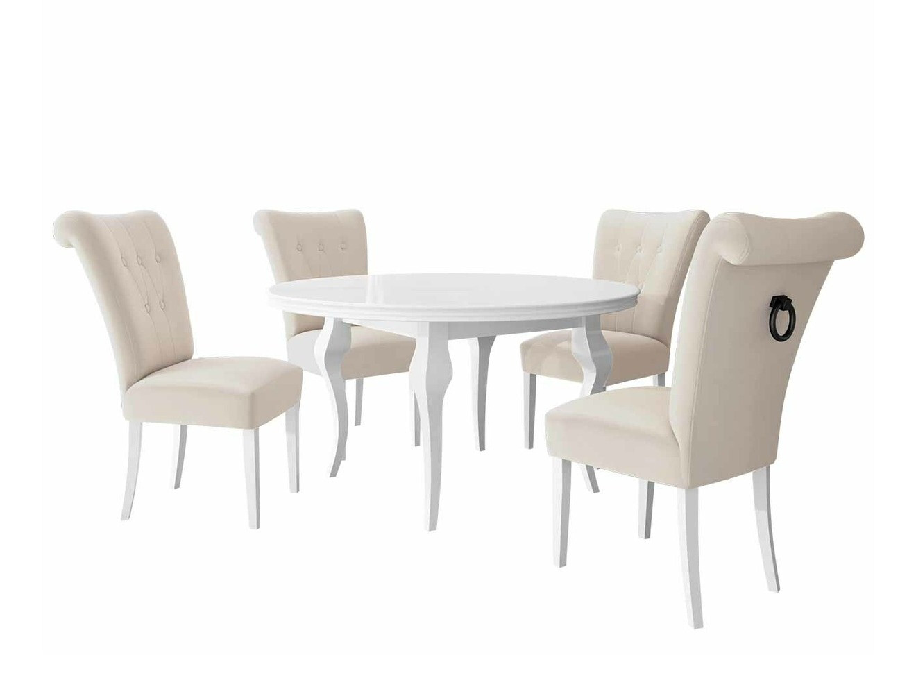 Обеденный гарнитур Racine 142 (Чёрный)