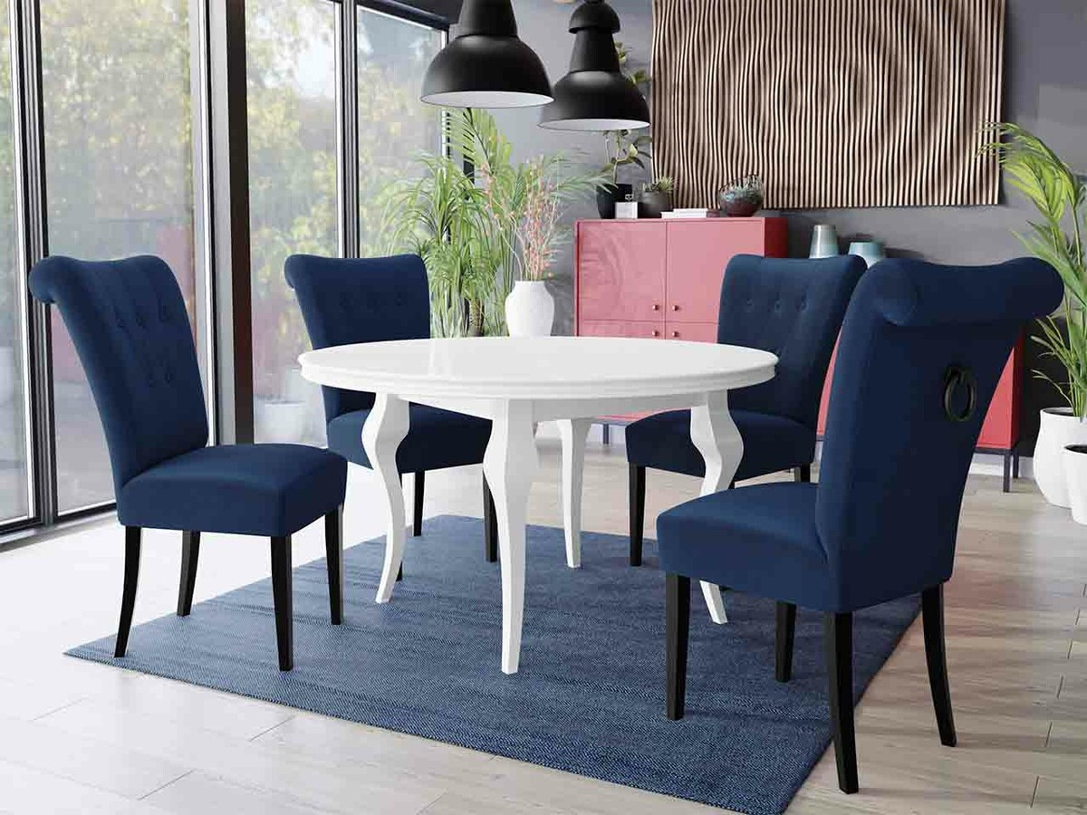 Обеденный гарнитур Racine 142 (Чёрный)