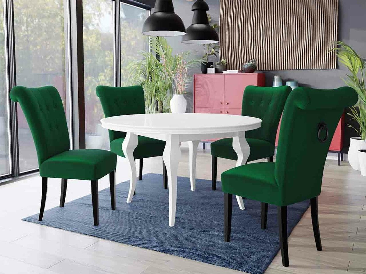 Обеденный гарнитур Racine 142 (Чёрный)