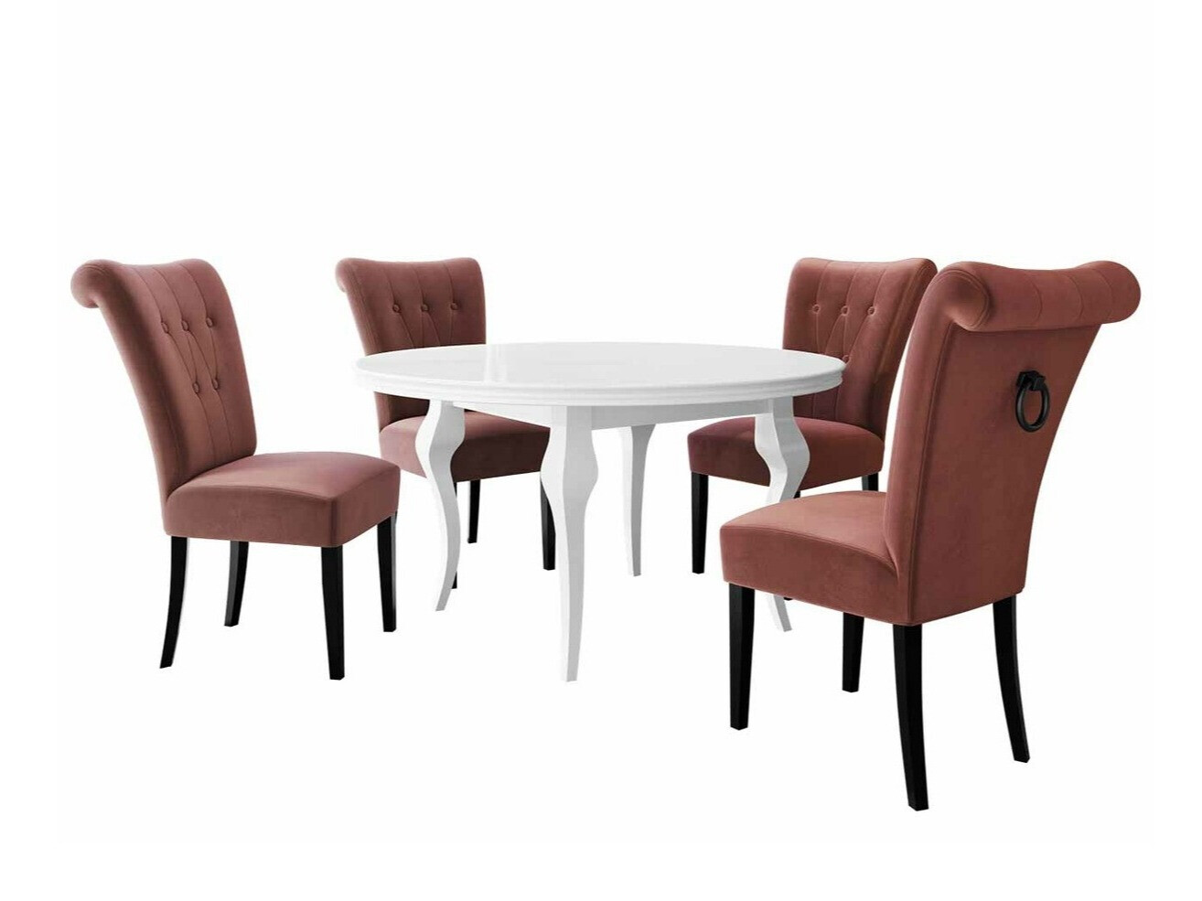 Обеденный гарнитур Racine 142 (Чёрный)