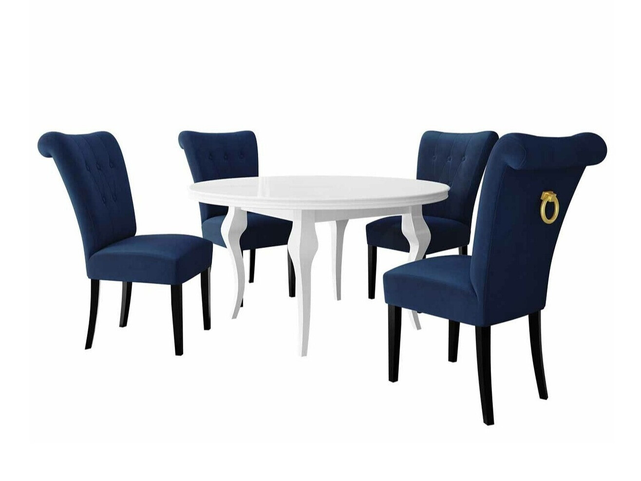 Обеденный гарнитур Racine 142 (Золотой)