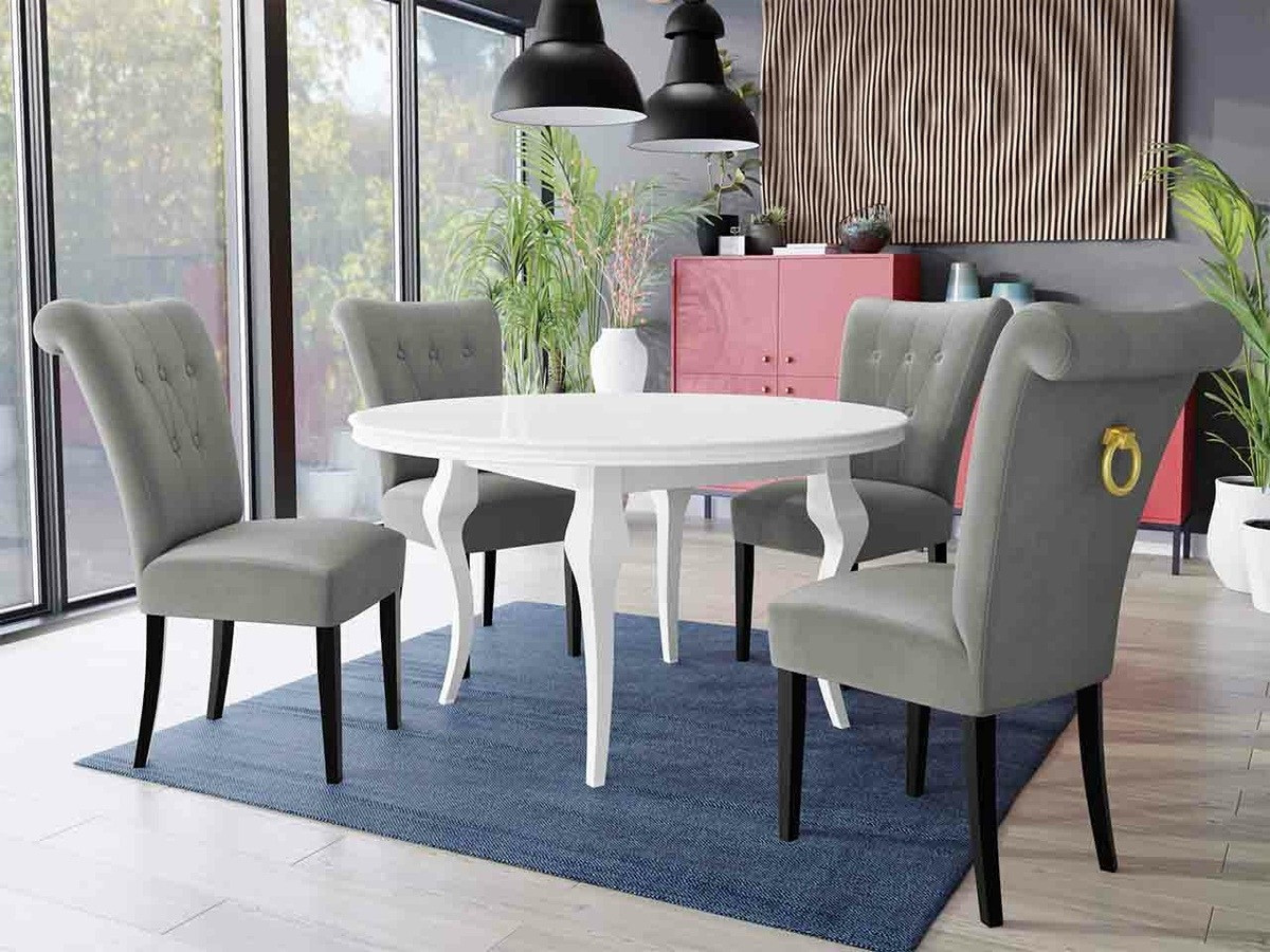 Обеденный гарнитур Racine 142 (Золотой)