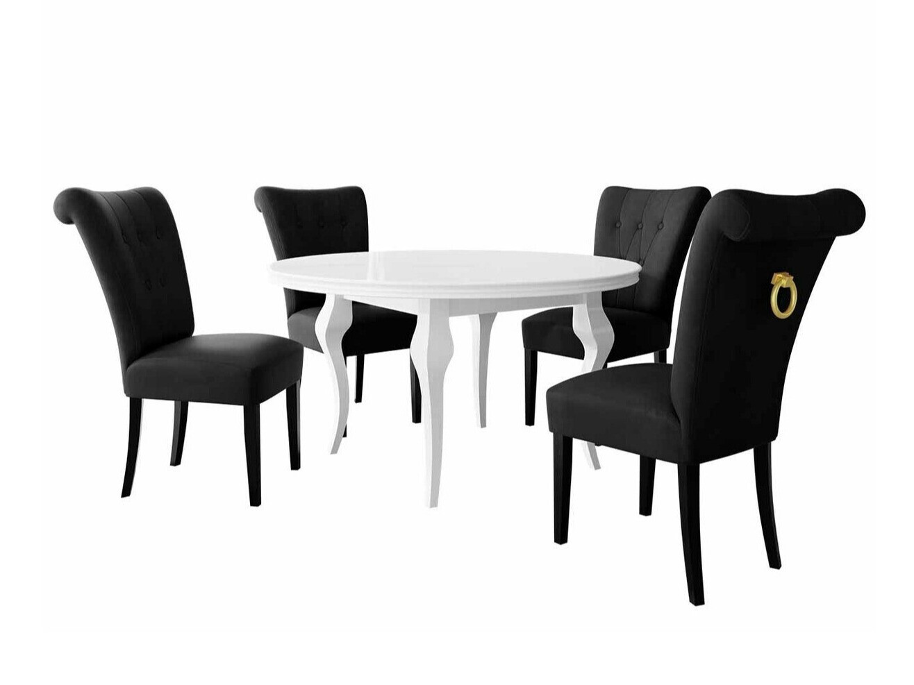 Обеденный гарнитур Racine 142 (Золотой)