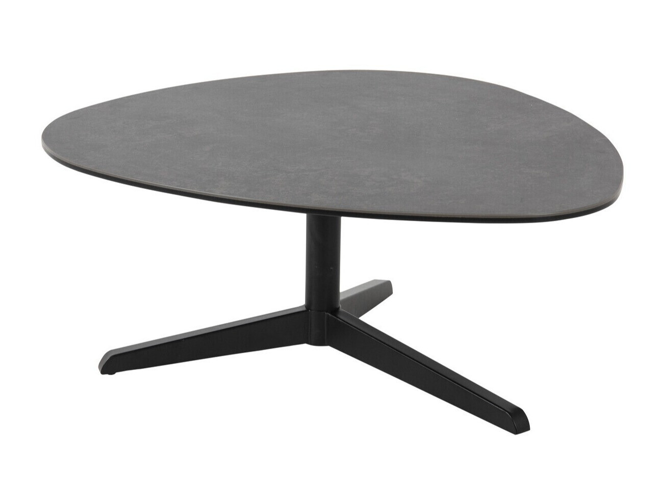 Žurnālu galdiņš Norsica 480 (Melns + Tumši pelēks)