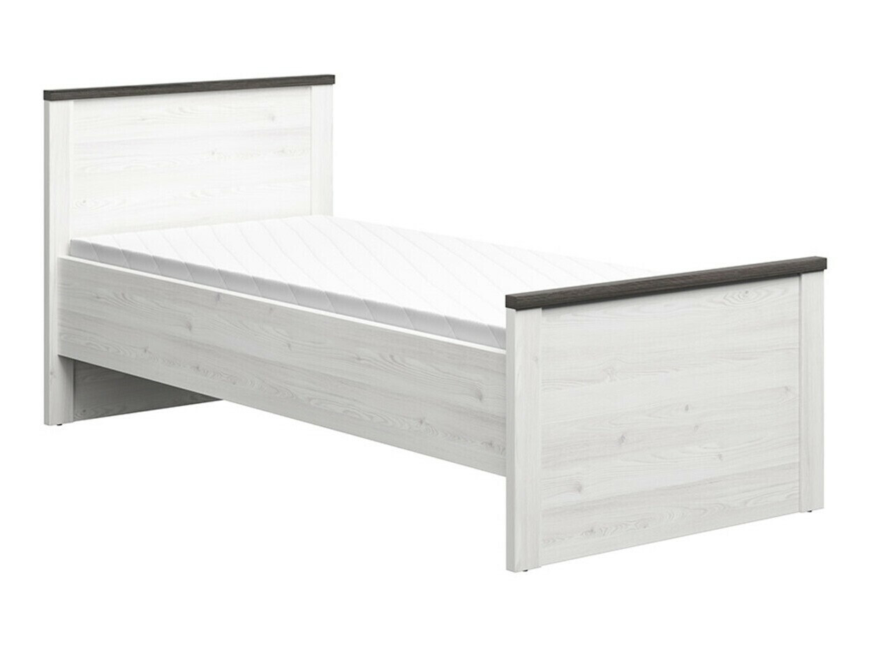 Кровать Sordoro 132 (Светлая лиственница Сибиу + Сосна Ларико)