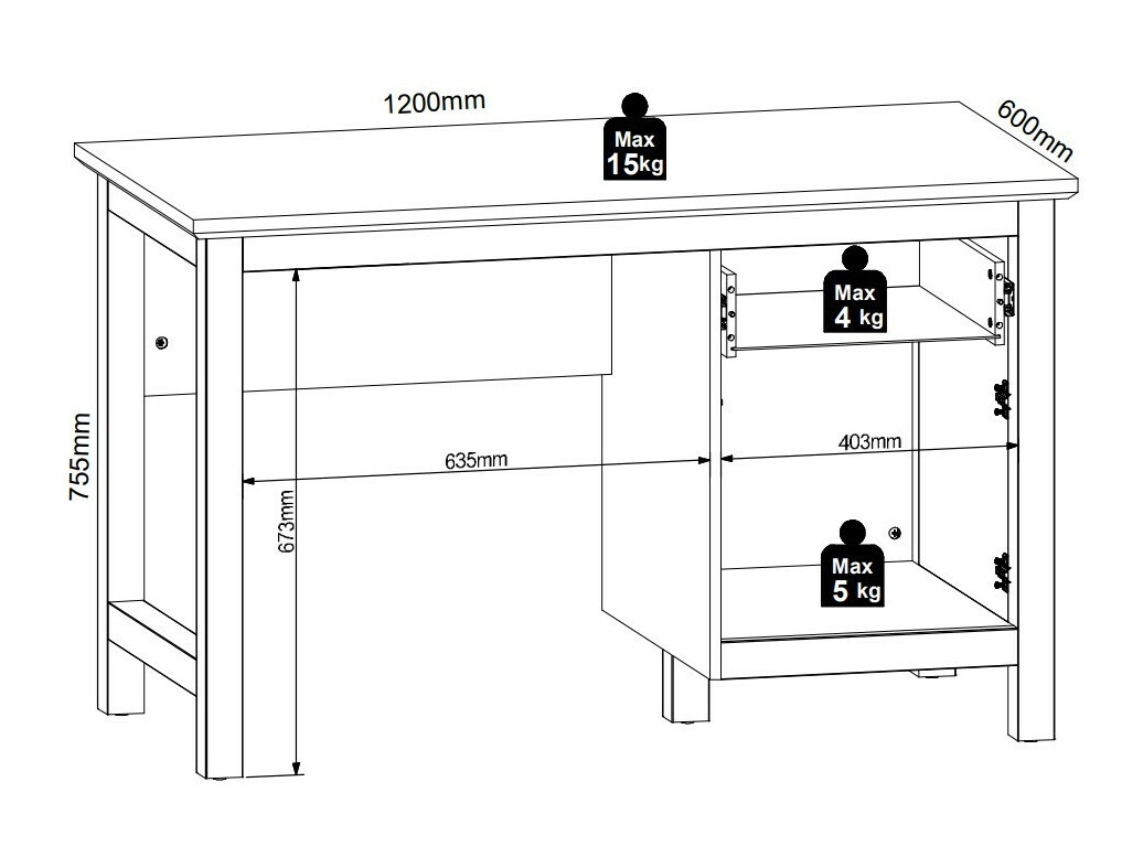 Rakstāmgalds Sordoro 129 (Sīpolu lapegle + Lariko priede)
